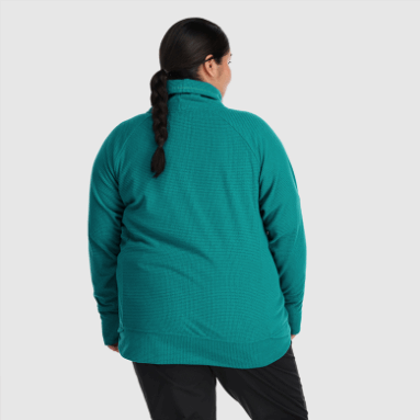 Outdoor Research Damen-Trailmix-Cowl-Pullover Plus Deep Lake