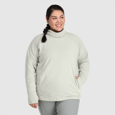Outdoor Research Damen-Trailmix-Cowl-Pullover Plus Sand