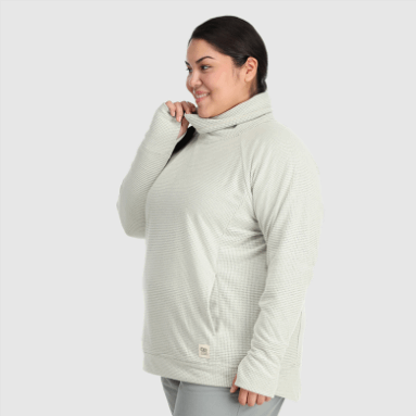 Outdoor Research Damen-Trailmix-Cowl-Pullover Plus Sand