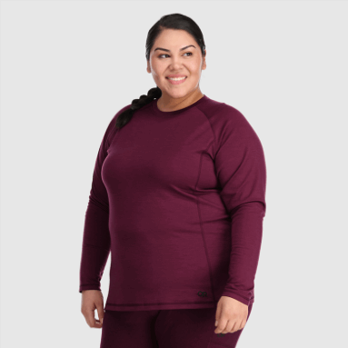 Outdoor Research Alpine Onset Merino 150 Crew-plus Kalamata Für Damen
