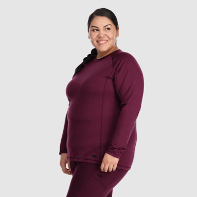 Outdoor Research Alpine Onset Merino 150 Crew-plus Kalamata Für Damen