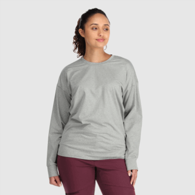 Outdoor Research Damen Melody L/S Light Pewter Heather