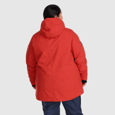 Outdoor Research Snowcrew Damenjacke Plus Cranberry