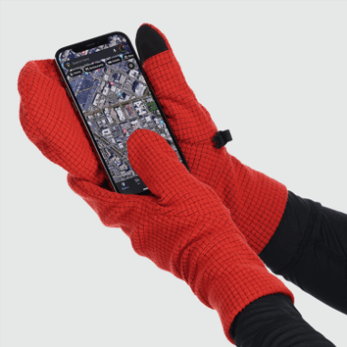 Outdoor Research Trail Mix Handschuhe Cranberry
