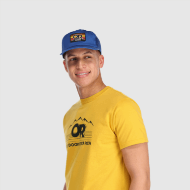 Outdoor Research Advocate Stripe Patch Cap Classic Blue