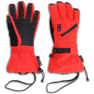 Outdoor Research Revolution II Gore-Tex-Handschuhe Für Männer, Cranberry