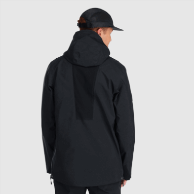 Outdoor Research Hermispheres Ii Gore-tex® Jacke Schwarz