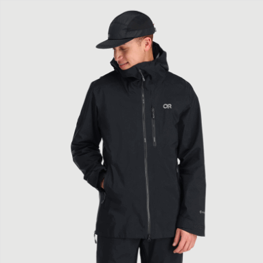 Outdoor Research Hermispheres Ii Gore-tex® Jacke Schwarz