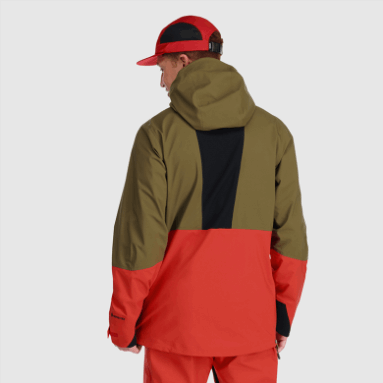 Outdoor Research Herrenjacke Hemispheres II Gore-Tex® Loden/Cranberry