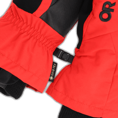 Outdoor Research Herren Revolution Gore-Tex-Unterstulpenhandschuhe Schwarz