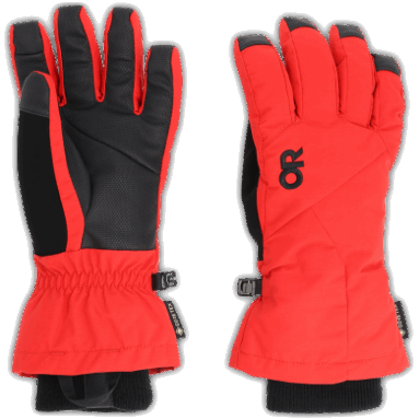 Outdoor Research Herren Revolution Gore-Tex-Unterstulpenhandschuhe Cranberry