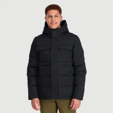 Outdoor Research Del Campo Daunenparka Schwarz Für Herren