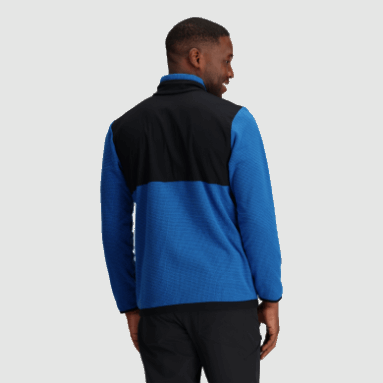 Outdoor Research Herren-Trailmix-Quarter-Zip-Pullover Classic Blue