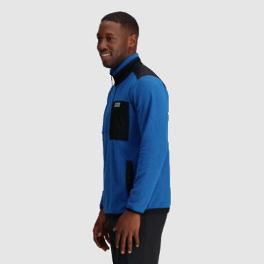 Outdoor Research Herren-Trailmix-Quarter-Zip-Pullover Classic Blue