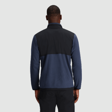 Outdoor Research Herren-Trail-Mix-Quarter-Zip-Pullover Marineblau