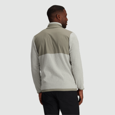 Outdoor Research Herren-Trailmix-Pullover Mit Viertelreißverschluss Sand
