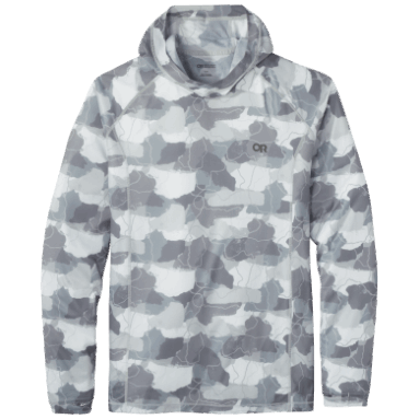 Outdoor Research Herren-Hoodie Mit Echo-Print Snow Camo