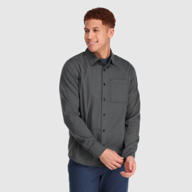 Outdoor Research Kulshan-Flanellhemd Für Männer Zinn
