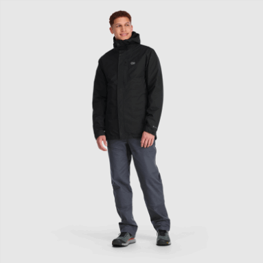 Outdoor Research Foray 3-in-1-parka Für Herren Schwarz