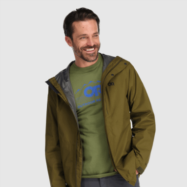 Outdoor Research Foray Herren 3-in-1 Parka Loden