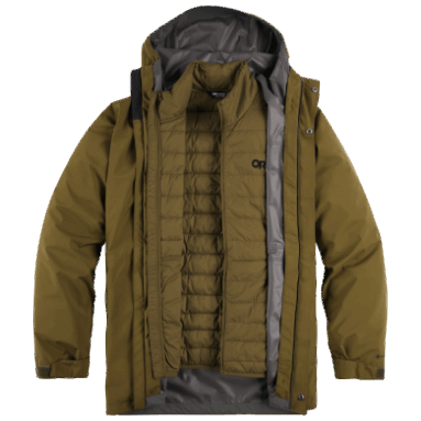 Outdoor Research Foray Herren 3-in-1 Parka Loden