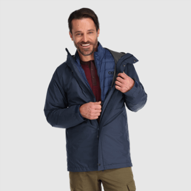 Outdoor Research Foray 3-in-1 Parka Herren Marineblau