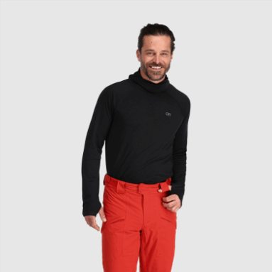 Outdoor Research Alpine Onset Merino 150 Hoodie Schwarz Für Herren