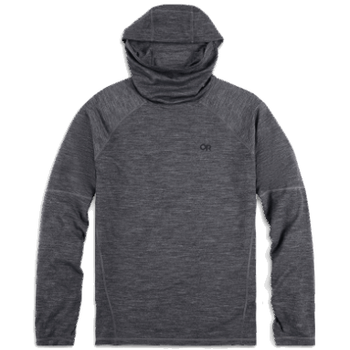 Outdoor Research Alpine Onset Merino 150 Hoodie Für Herren, Anthrazit Meliert