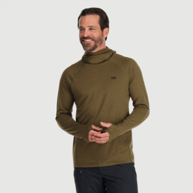 Outdoor Research Herren Alpin Onset Merino 150 Hoodie Loden