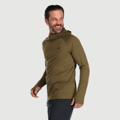 Outdoor Research Herren Alpin Onset Merino 150 Hoodie Loden