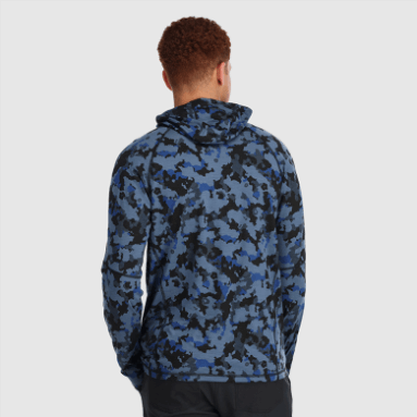Outdoor Research Alpine Onset Merino 150 Hoodie Marineblau Camo Für Herren