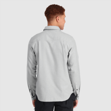 Outdoor Research Herren Feedback Flanellhemd Light Light Pewter