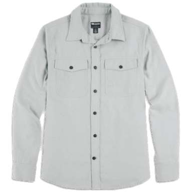 Outdoor Research Herren Feedback Flanellhemd Light Light Pewter