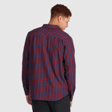 Outdoor Research Herren Feedback Flanellhemd Light Kalamata Kariert