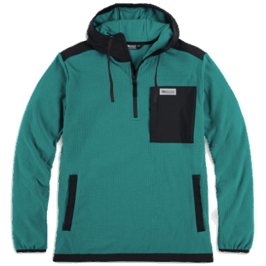 Outdoor Research Herren-Trail-Mix-Pullover-Hoodie Deep Lake/black