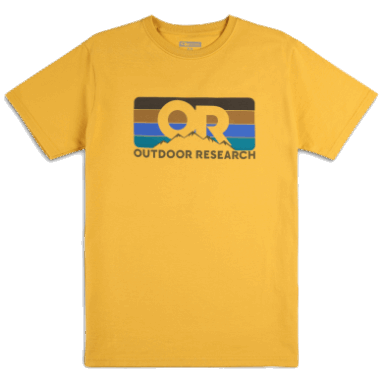 Outdoor Research Oder Advocate Streifen T-Shirt Lärche